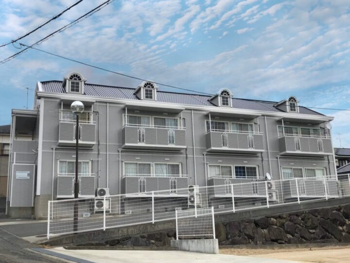 【香川県丸亀市】アパートA様邸　外壁・屋根塗装工事
