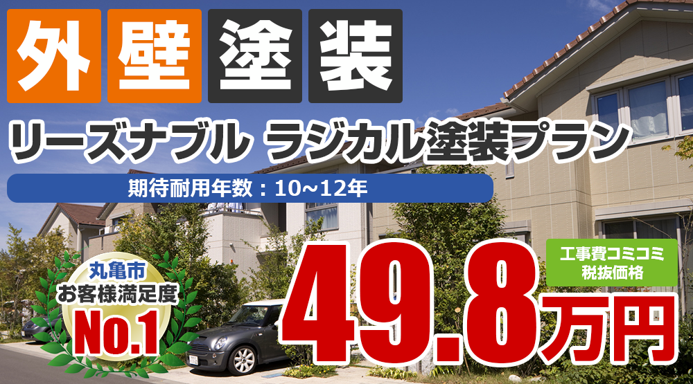シリコンプラン塗装 498000円