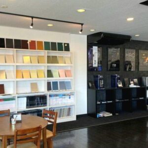 タテイル2塗り板サンプル宇多津店ショールーム