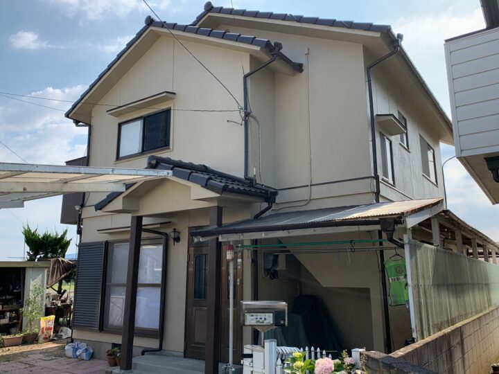 【香川県丸亀市】　K様邸　外壁・屋根塗装工事