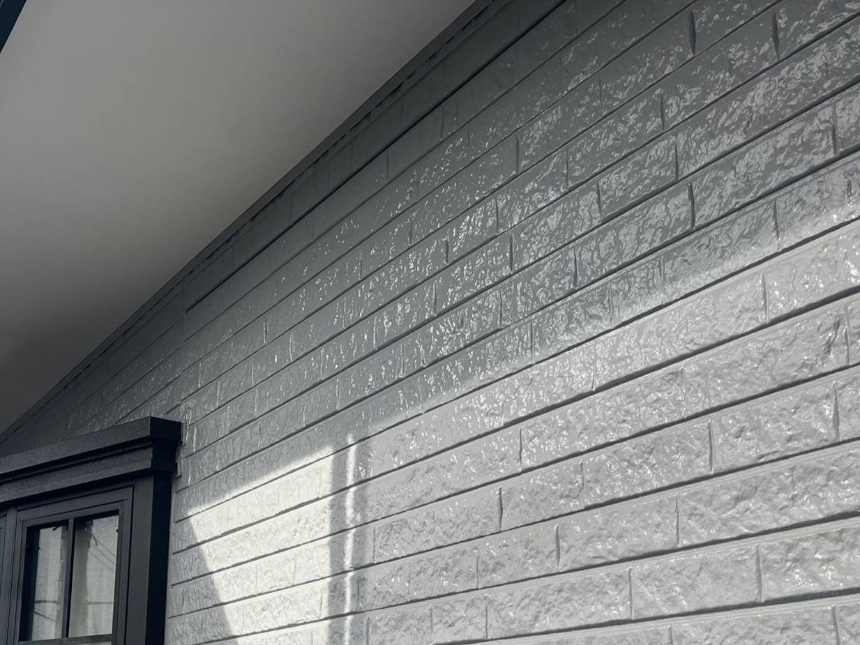 フッ素塗料で仕上げた外壁塗装完了後の外観