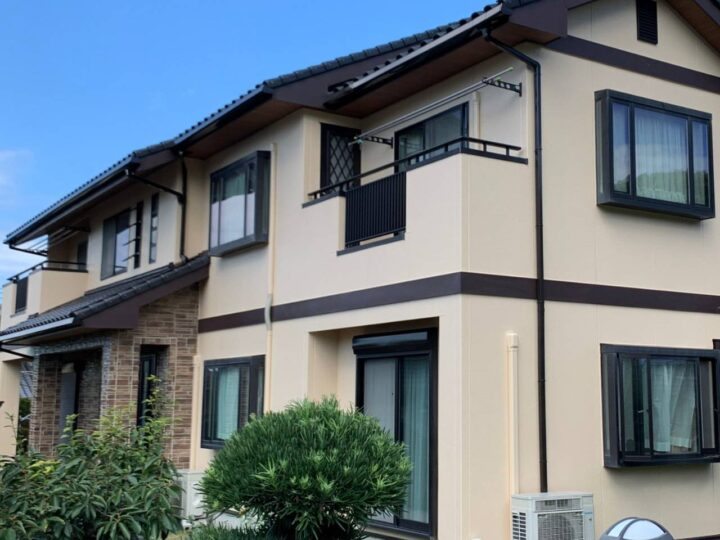 香川県坂出市の住宅と外壁塗装・屋根塗装・屋根修理メンテナンス