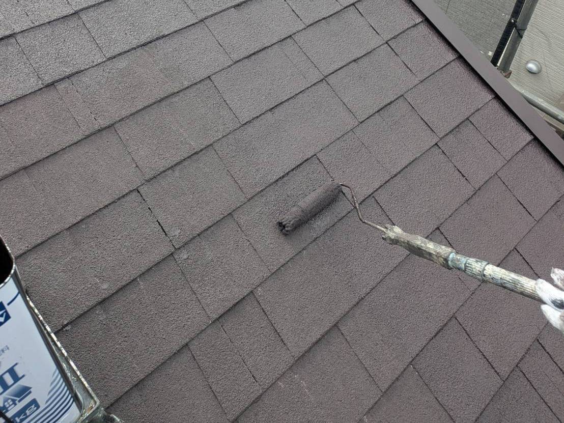 リメイクハウス・ムキムキ塗装　アスファルトシングル　事例