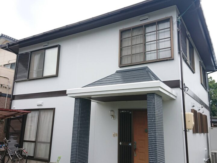 【香川県丸亀市】A様邸　外壁（タイル調仕上げ）・屋根塗装工事