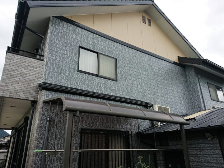 【香川県仲多度郡】M様邸　外壁(タイル調仕上げ)・屋根塗装工事