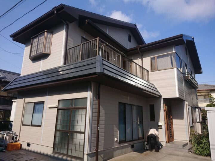 【香川県小豆郡】H様邸　外壁・屋根塗装工事