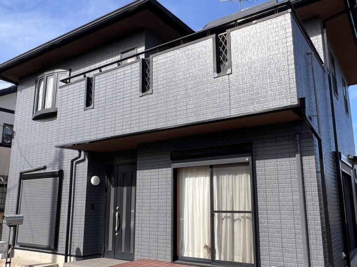 【香川県丸亀市】K様邸　外壁（タイル調仕上げ）・屋根塗装工事