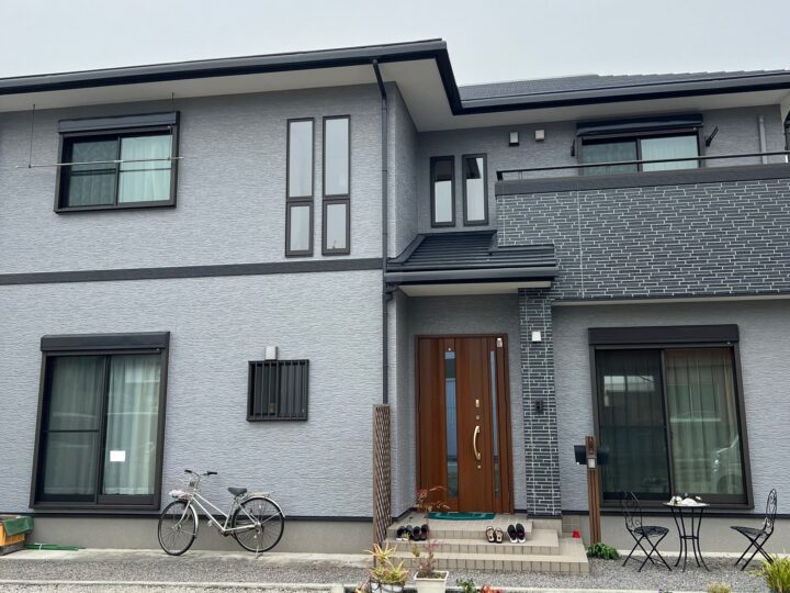 【愛媛県四国中央市】O様邸　外壁（タイル調）・屋根塗装工事