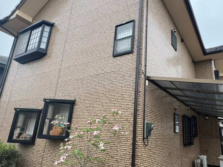 【愛媛県四国中央市】M様邸　外壁（タイル調）・屋根塗装工事