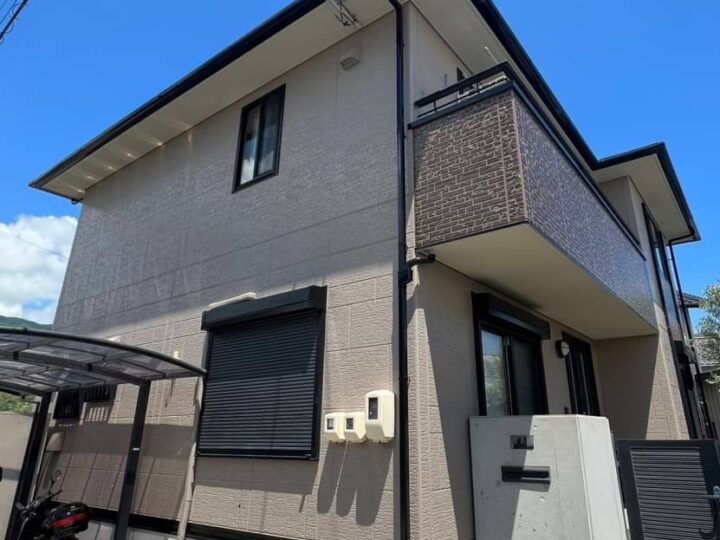 【香川県小豆郡】Y様邸　外壁（タイル調仕上げ）・屋根塗装工事