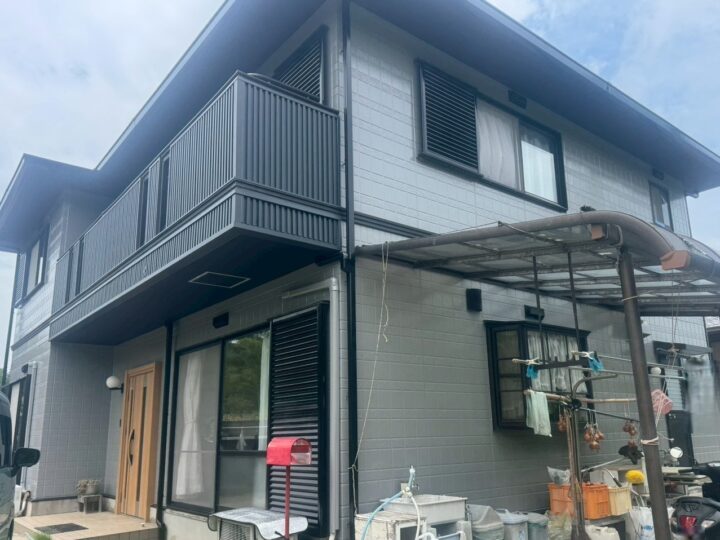 【香川県小豆郡】Y様邸　外壁・屋根塗装工事/外壁板金工事