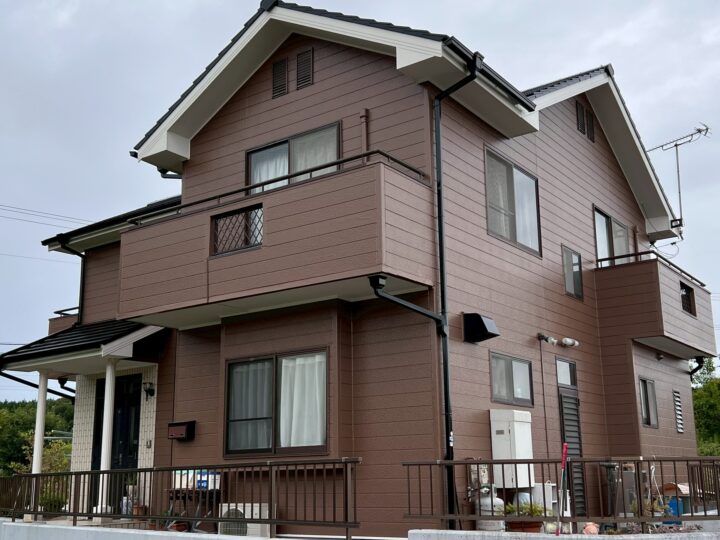 【香川県綾歌郡】I様邸　外壁塗装工事・屋根塗装工事・ベランダ再防水工事
