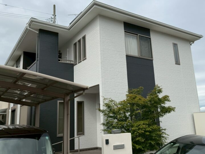 【香川県坂出市】N様邸　外壁塗装工事・屋根塗装工事・クリヤー塗装