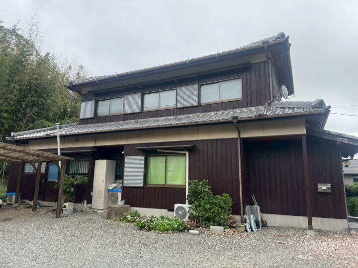 【香川県小豆郡】H様邸 外壁塗装工事完成後 ブラウン系ベージュ系