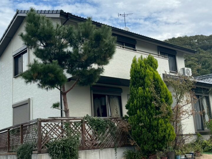 【香川県小豆郡】Y様邸　外壁塗装工事・屋根塗装工事（クリヤー塗装含む）