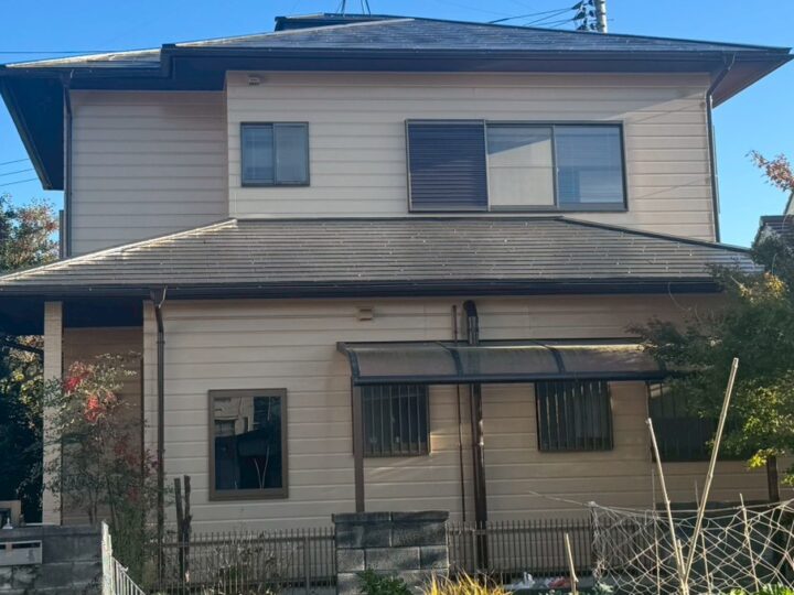 【香川県小豆郡】I様邸　外壁塗装工事・屋根塗装工事（クリヤー塗装含む）