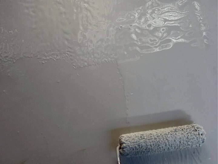 ベランダ防水工事(ウレタン密着防水)