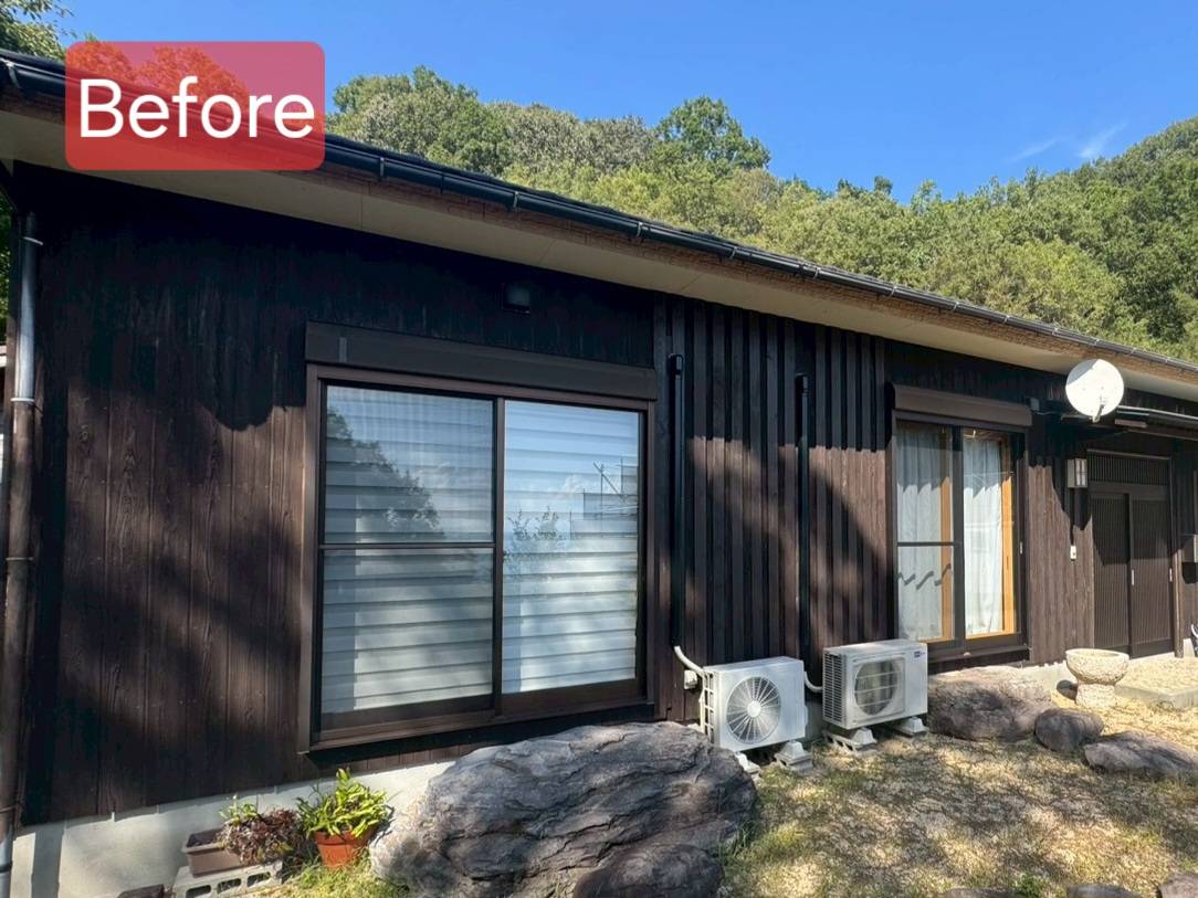 リメイクハウス ムキムキ 木質外壁 事例