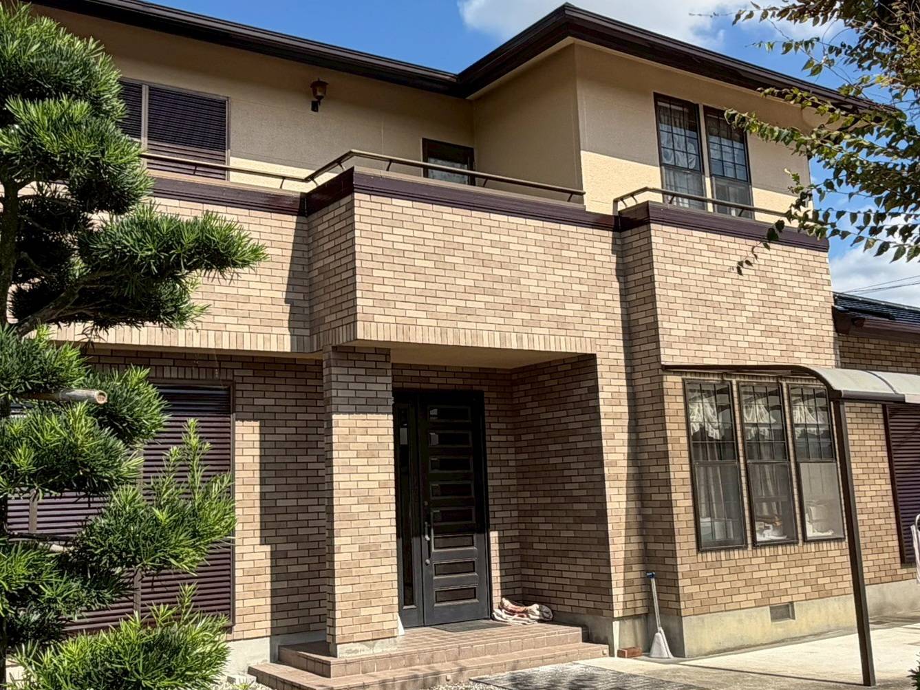 ◆タイル外壁 リメイクハウス・ムキムキ塗装施工事例