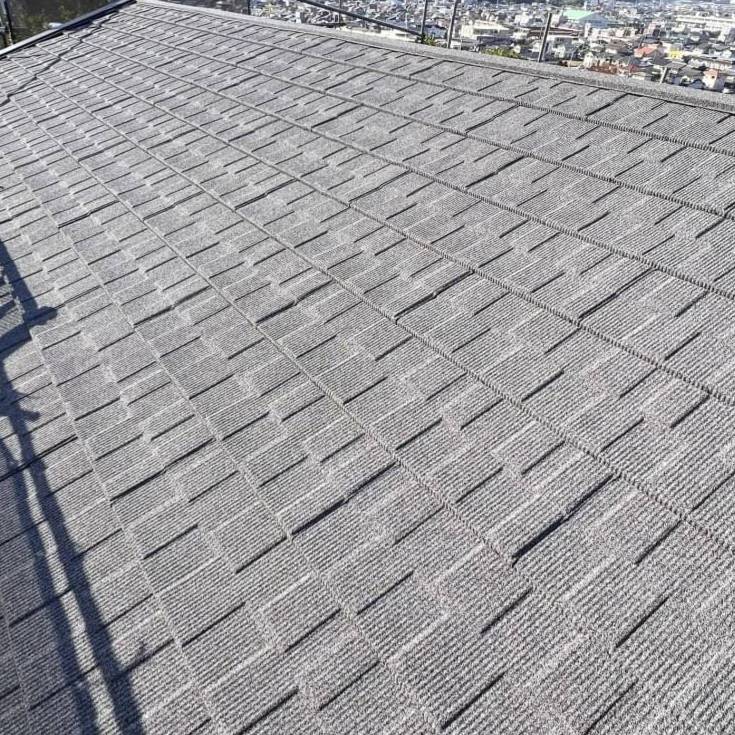 香川県愛媛県沿岸部で施工したジンカリウム鋼板屋根