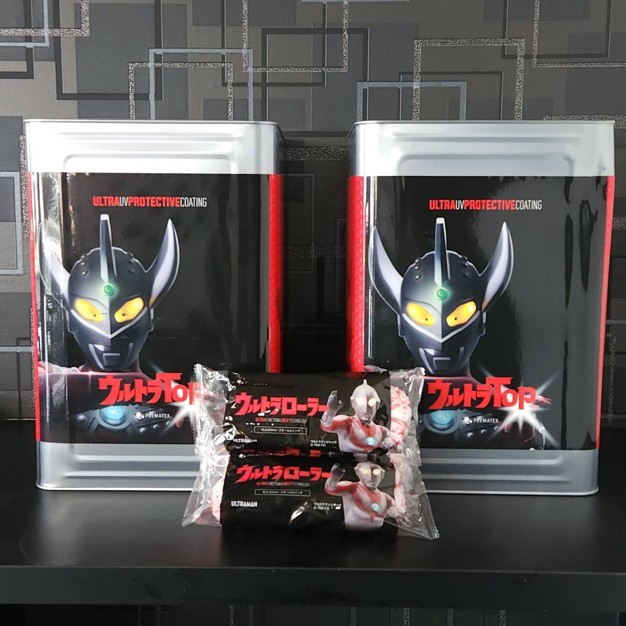 外壁塗装3回塗り完了後に施工する透明な保護コーティングウルトラTOPのイメージ缶