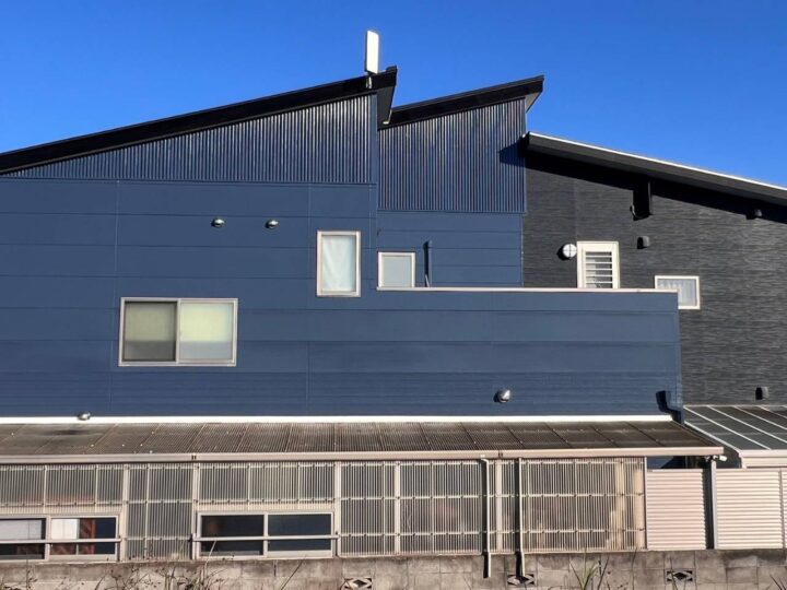 香川県や愛媛県の戸建て住宅における外壁塗装・屋根塗装の全体イメージ