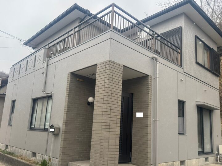 【香川県小豆郡】N様邸　外壁・屋根塗装工事/ベランダ防水工事