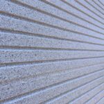 水性高意匠光輝性フレーク塗材クリスタルアートUV・クリスタルアートセラミックの外壁仕上がり