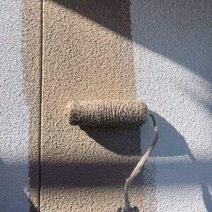 愛媛県四国中央市　外壁塗装 中塗り