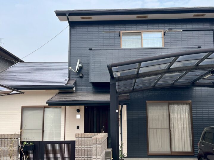 【香川県坂出市】K様邸　外壁・屋根塗装工事