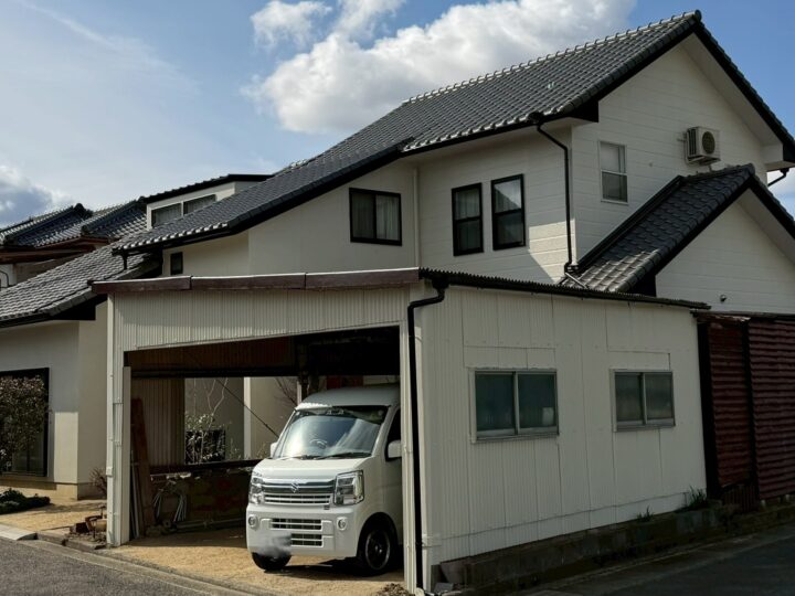 【香川県三豊市】S様邸　外壁塗装工事（クリヤー塗装含む）・屋根塗装工事