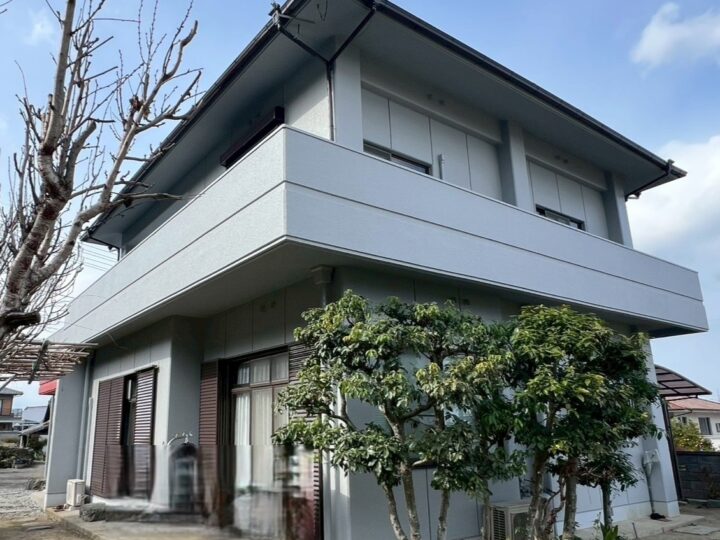 【愛媛県四国中央市】T様邸　外壁塗装工事・屋根塗装工事・屋上防水工事