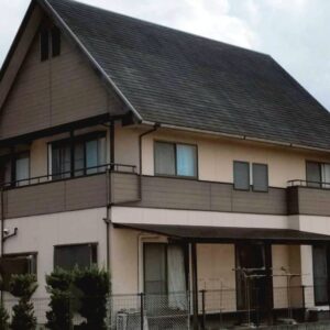 化粧スレート屋根（カラーベスト・コロニアル）の全景