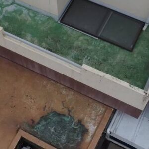 ウレタン密着防水（X-2工法）屋上防水工事｜現地調査