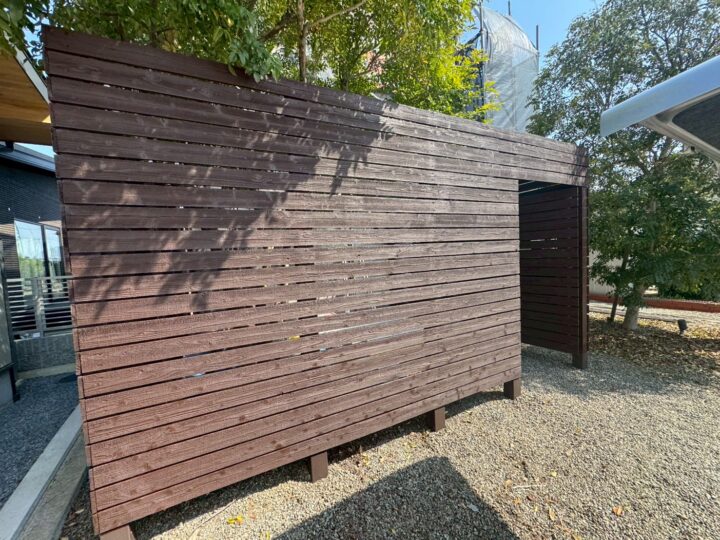 ウッドデッキ塗装