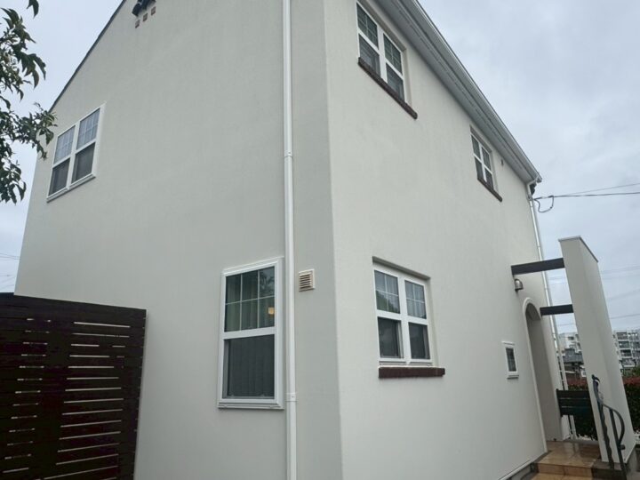 【香川県高松市】N様邸　外壁塗装工事（クリヤー塗装含む）/ウッドデッキ塗装工事