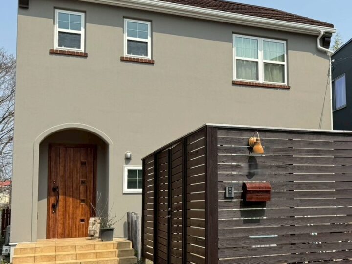 【香川県高松市】K様邸　外壁塗装工事（クリヤー塗装含む）・ウッドデッキ塗装