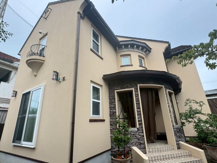 【香川県高松市】A様邸　外壁塗装工事（クリヤー塗装含む）