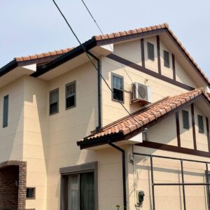 陶器瓦の屋根 洋瓦の外観例