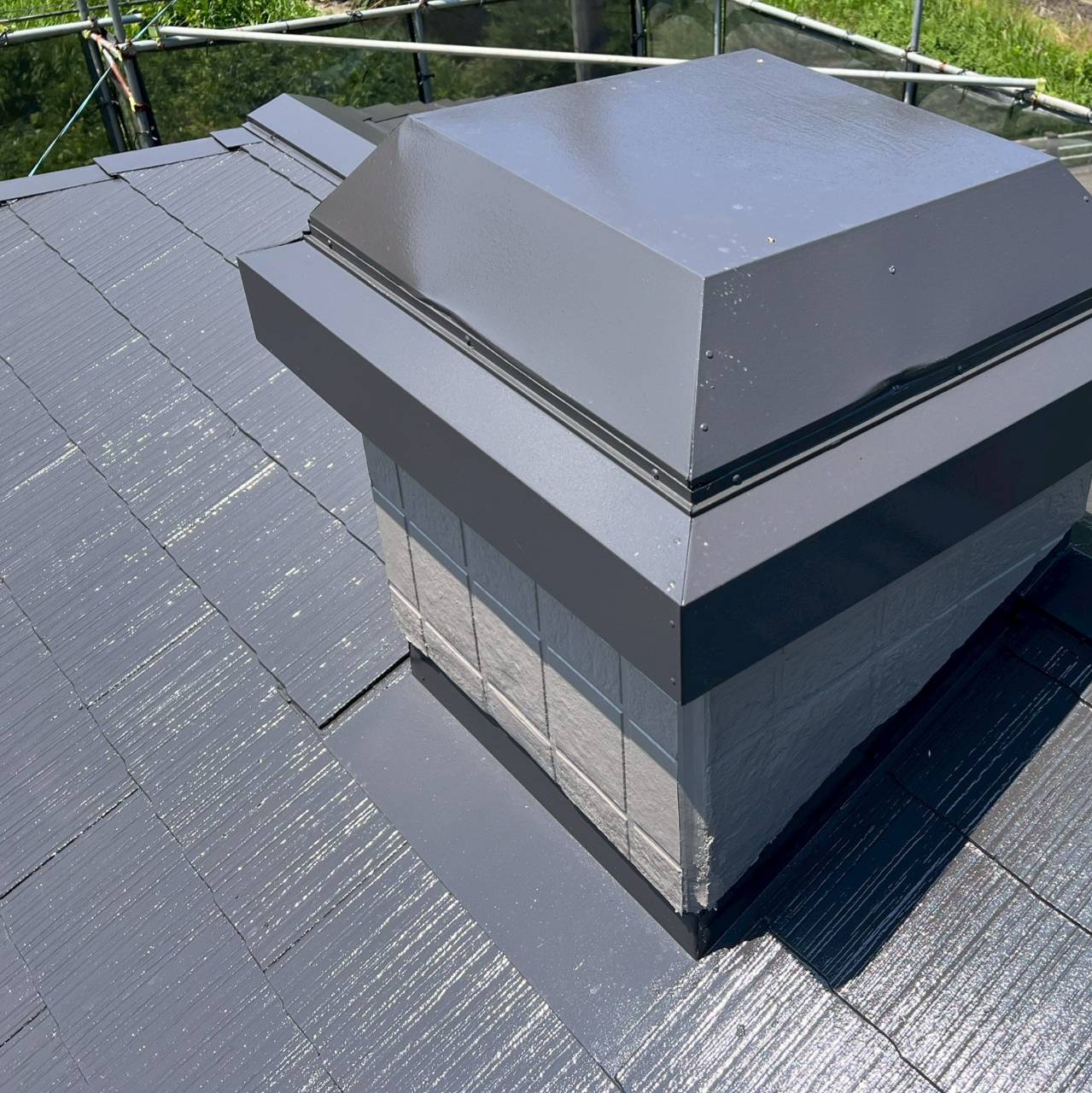 香川県・愛媛県で外壁塗装や屋根塗装を行う専門店による屋根施工完了