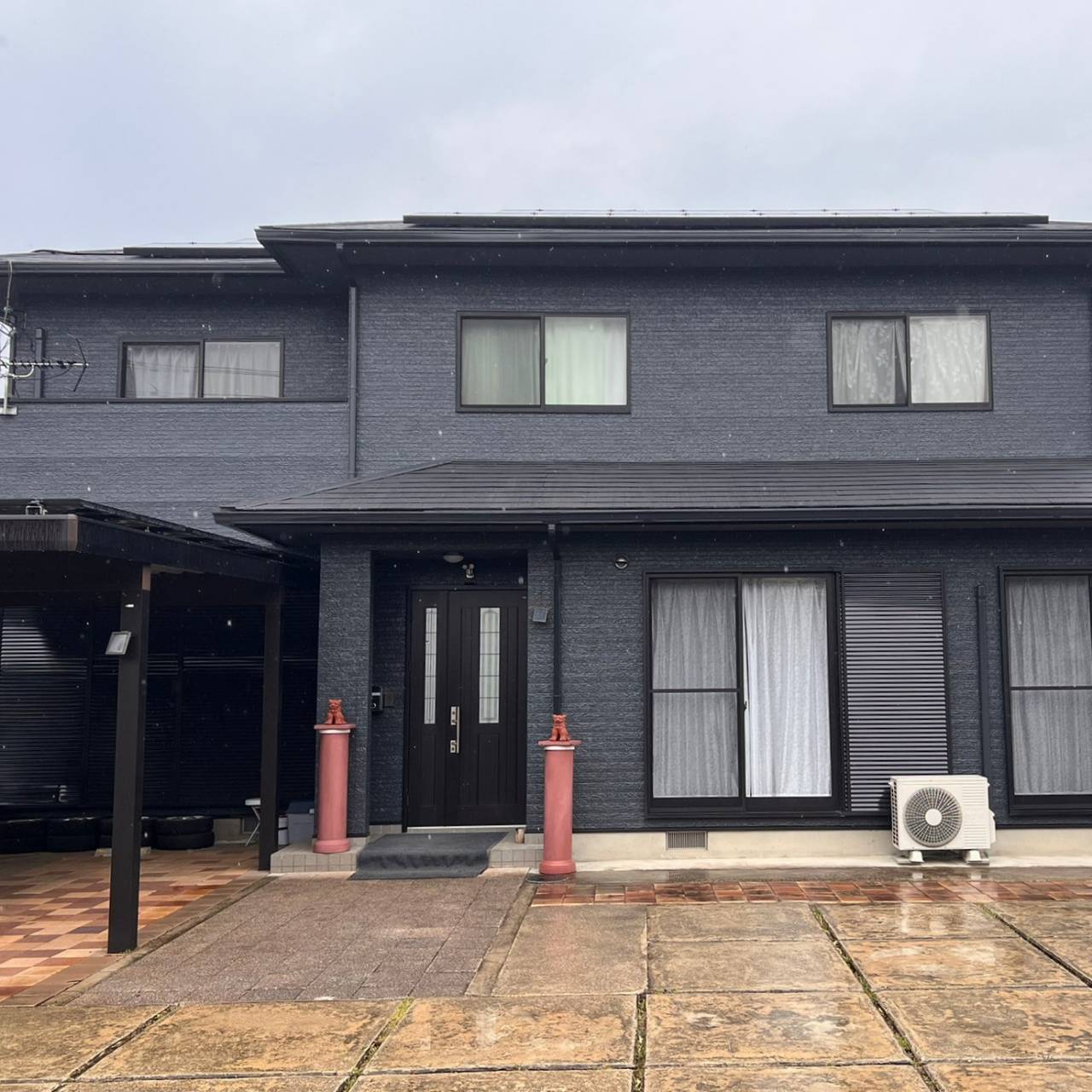 フッ素系塗料による外壁・屋根塗装の施工事例