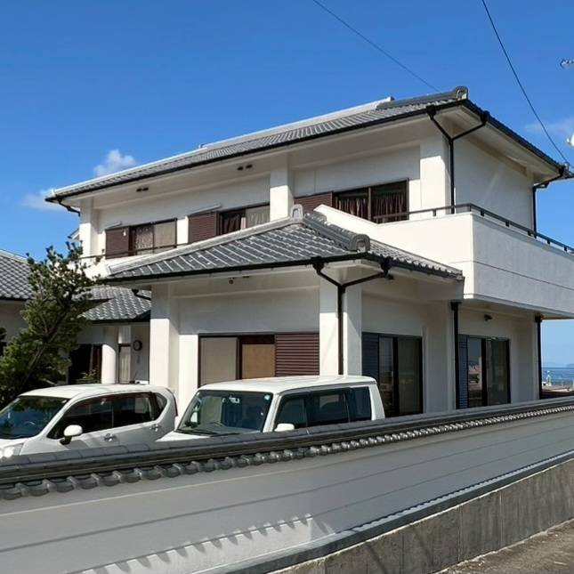 無機・ハイブリッド塗料による外壁塗装の施工事例