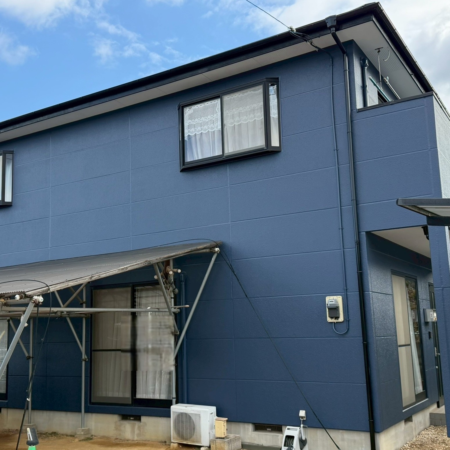 ラジカル制御型塗料を使った外壁塗装の施工事例