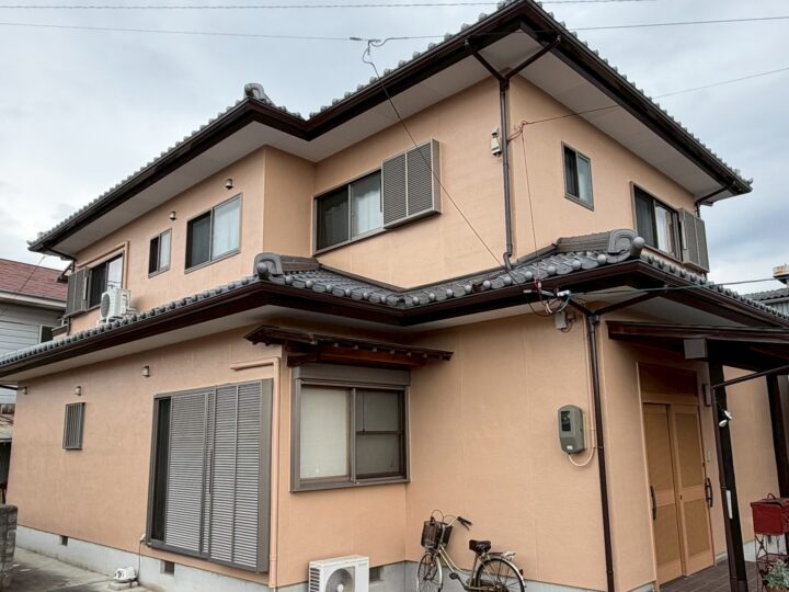 【香川県観音寺市】G様邸　外壁塗装工事（クリヤー塗装含む）