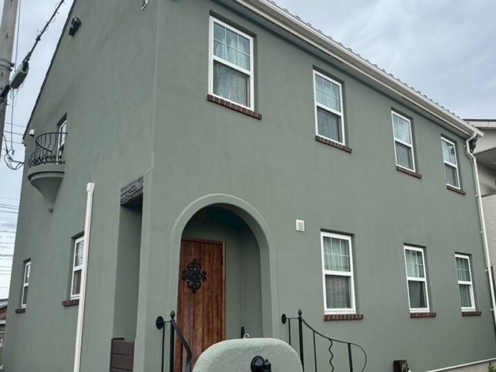 【香川県高松市】C様邸　外壁塗装工事（クリヤー塗装含む）