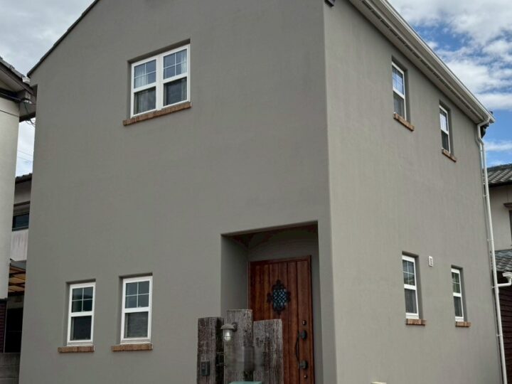 【香川県坂出市】I様邸　外壁塗装工事（クリヤー塗装含む）