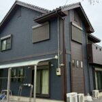 【香川県三豊市】K様邸　外壁塗装工事（ツートンカラー）