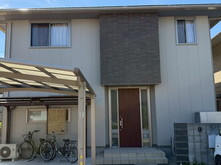 【香川県丸亀市】M様邸　外壁塗装工事（クリヤー塗装含む）
