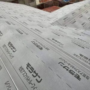 屋根葺き替え工事④ 防水シート(ルーフィング)施工