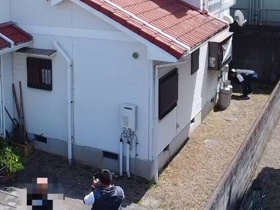 将輝建工・リメイクハウス・ムキムキ塗装　現地調査